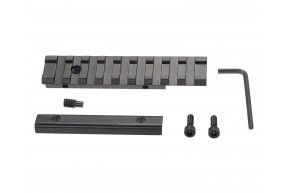 Планка переходник Patriot BH-MR09 (Ласточкин хвост - Weaver, 100 мм, с выносом)