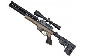 Пневматическая PCP винтовка Jager SPR Карабин 292 мм (5.5 мм, складной приклад, МСП)