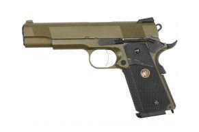 Страйкбольный пистолет WE Colt M1911A1 MEU (WE-E008A-OD, Olive)