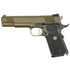 Страйкбольный пистолет WE Colt M1911A1 MEU (WE-E008A-OD, Olive)