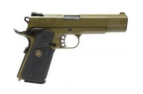 Страйкбольный пистолет WE WE-E008A Olive (6 мм, M1911A1 MEU)