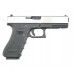 Страйкбольный пистолет WE Glock 17 Gen 4 (6 мм, Blowback, Хром, сменные накладки)
