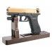Страйкбольный пистолет WE Glock 18 Gen 3 (6 мм, GBB, автоогонь, Titanium Gold)