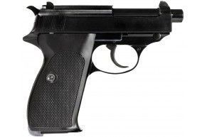 Страйкбольный пистолет WE WE-P011SBOX-BK (6 мм, Walther P38)