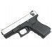 Страйкбольный пистолет WE WE-G004B-SV Gen 4 (6 мм, Glock 23)