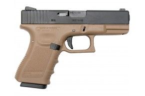 Страйкбольный пистолет WE WE-G004A-TAN Gen 3 (6 мм, Glock 23)