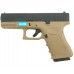 Страйкбольный пистолет WE Glock 19 Gen 3 (6 мм, Green Gas, GBB, Tan)
