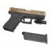 Страйкбольный пистолет WE Glock 19 Gen 3 (WE-G003BOX-IV, bronze, гравировка)