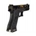 Страйкбольный пистолет WE Glock 17 G-Force (6 мм, GBB, черный, хром, WET-3)