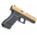 Страйкбольный пистолет WE Glock 17 Gen 3 (6 мм, GBB, Blowback, Titanium Gold)