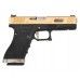 Страйкбольный пистолет WE Glock-18 G-Force (WE-G002WET-TG, gold, Green Gas)