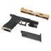 Страйкбольный пистолет WE Glock-18 G-Force (WE-G002WET-TG, gold, Green Gas)