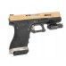 Страйкбольный пистолет WE Glock-18 G-Force (WE-G002WET-TG, gold, Green Gas)