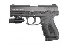 Охолощенный пистолет Retay PT 24 Taurus (Черный)