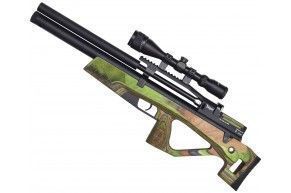 Пневматическая винтовка Jager SPR BullPup (6.35 мм, ламинат, зеленый, 470 мм, Лотар Вальтер)