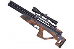 Пневматическая винтовка Jager SPR BullPup 5.5 мм (ламинат, оранжевый, 450 мм)