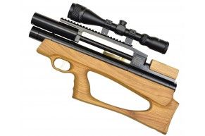 Пневматическая винтовка Дубрава Анчутка Буллпап 6.35 мм V3 (250 мм, Бук) 
