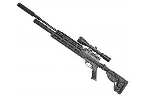 Пневматическая винтовка Jager SP Карабин (5.5 мм, 550 мм, металлическая, складная)