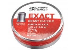 Пули пневматические JSB Exact Beast Diabolo 4.5 мм (250 шт, 1.05 г)