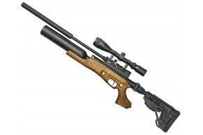 Пневматическая винтовка Jager SP 6.35 мм Карабин колба LW (Складная, дерево, 470 мм, PCP)