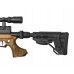 Пневматическая винтовка Jager SP 6.35 мм Карабин колба LW (Складная, дерево, 470 мм, PCP)
