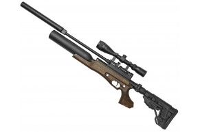 Пневматическая винтовка Jager SP Карабин колба (Складная, 550 мм, 6.35 мм, дерево, LW)