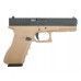 Страйкбольный пистолет WE Glock 18 Gen 3 (6 мм, GBB, Gas, Tan)