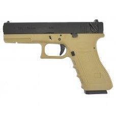 Страйкбольный пистолет WE WE-G002A-TAN Gen 3 (6 мм, Glock 18)