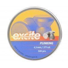 Пули пневматические H&N Excite Plinking 4.5 мм (500 шт, 0.48 грамм)