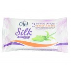 Салфетки влажные Ola Silk Sense