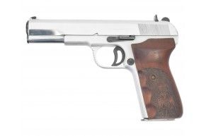Охолощенный пистолет Токарев-СО Курс-С (Zastava M57, unique, хром)