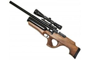 Пневматическая PCP винтовка Kral Puncher Maxi 3 W Ekinoks (6.35 мм, дерево, полуавтомат)