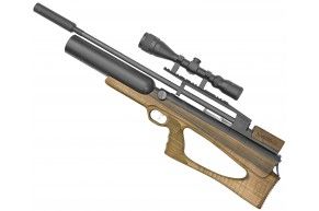 Пневматическая винтовка Дубрава Лесник Буллпап Колба 5.5 мм V4 (580 мм, дерево)