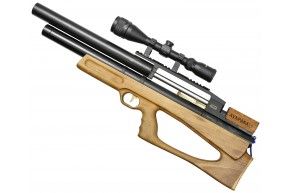 Пневматическая винтовка Дубрава Лесник Буллпап 7.62 мм V4 (500 мм, Орех)