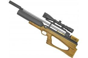 Пневматическая винтовка Дубрава Лесник Буллпап Колба 7.62 мм V4 (580 мм, Орех)