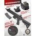 Страйкбольный автомат G&G T4-18 Black (6 мм, Weaver, HK416)