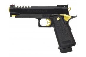 Страйкбольный пистолет Tokyo Marui Colt M1911 Hi-Capa 5.1 Gold Match (6.0 мм, GBB, 142672)