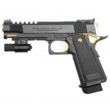 Страйкбольный пистолет Tokyo Marui Colt M1911 Hi-Capa 5.1 Gold Match (6.0 мм, GBB)