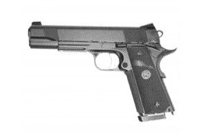 Страйкбольный KJW Colt M1911 M.E.U. (GBB, СО2, KP-07-TBC)