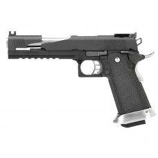 Страйкбольный пистолет WE Colt M1911 Hi-Capa 6 Dragon (GBB, GAS, WE-H018WETCA-BK)