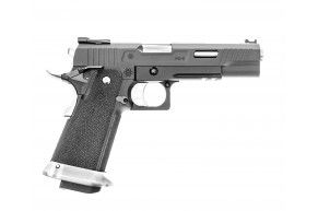 Страйкбольный пистолет WE Colt M1911 Hi-Capa 5.1 WET REX (Long, GAS, GBB, WE-H001WET-BK)