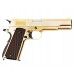 Страйкбольный пистолет WE Colt M1911А1 (Золотой, GAS, GBB, WE-E007)