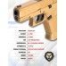 Пистолет пневматический Umarex Glock 19X TAN 4.5 мм (Металл, CO2)