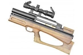 Пневматическая винтовка Дубрава Анчутка Буллпап 6.35 мм V4 (300 мм, Орех)