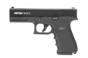  Охолощенный пистолет Retay Glock 19C 