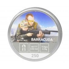 Пули пневматические Borner Barracuda 4.5 мм (250 шт, 0.7 грамм)