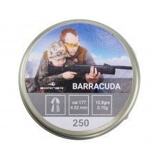 Пули пневматические Borner Barracuda 4.5 мм (250 шт, 0.7 грамм)