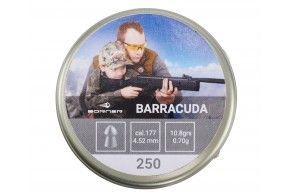 Пули пневматические Borner Barracuda 4.5 мм (250 шт, 0.7 грамм)