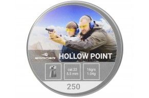 Пули пневматические Borner Hollow Point 5.5 мм (250 шт, 1.04 грамма)