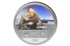 Пули пневматические Borner Jumbo 4.5 мм (250 шт, 0.65 грамм)